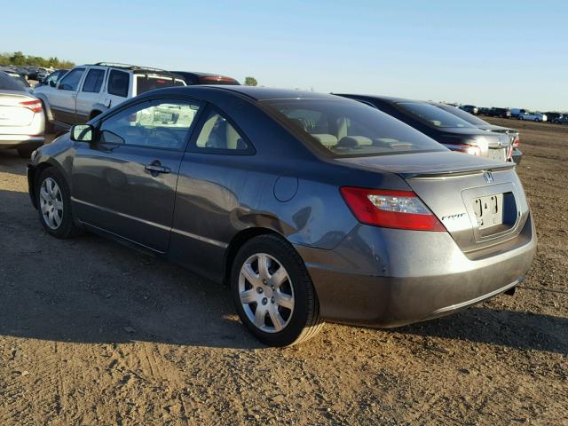 2HGFG1B69AH512528 - 2010 HONDA CIVIC GRAY photo 3