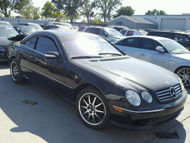 WDBPJ75J14A041547 - 2004 MERCEDES-BENZ CL 500 BLACK photo 1