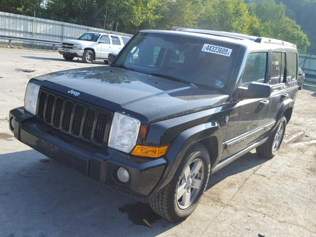 1J8HG48NX6C288910 - 2006 JEEP COMMANDER 黑色 照片 2