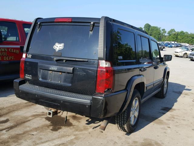 1J8HG48NX6C288910 - 2006 JEEP COMMANDER 黑色 照片 4