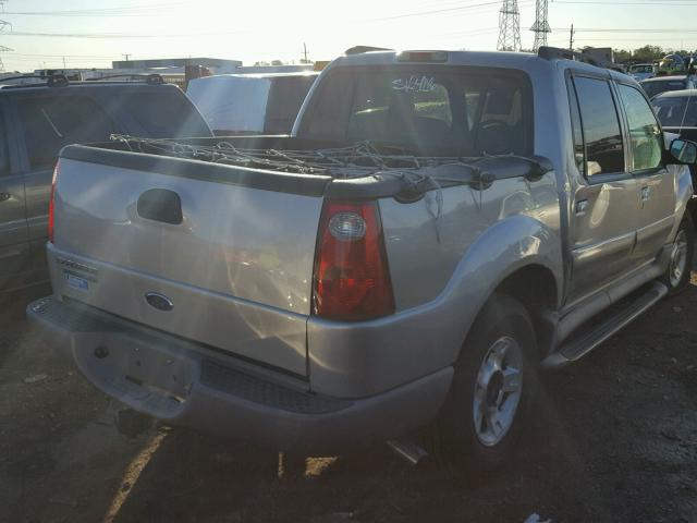 1FMZU67E13UA00758 - 2003 FORD EXPLORER S SILVER photo 4