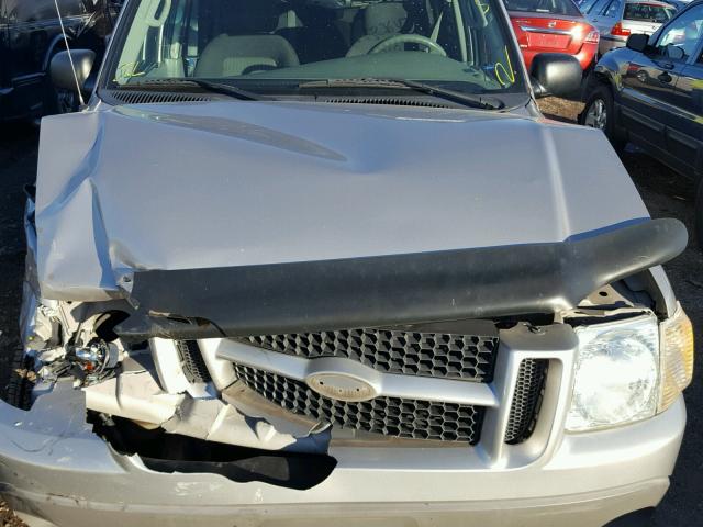 1FMZU67E13UA00758 - 2003 FORD EXPLORER S SILVER photo 7