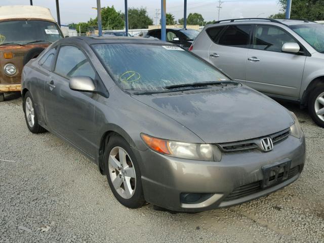 2HGFG128X7H518025 - 2007 HONDA CIVIC EX GRAY photo 1