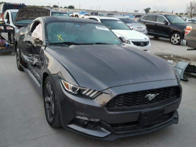 1FA6P8AM3F5350133 - 2015 FORD MUSTANG GRAY photo 1