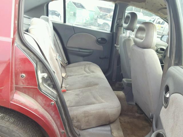 1G8AF52F44Z109252 - 2004 SATURN ION LEVEL RED photo 6