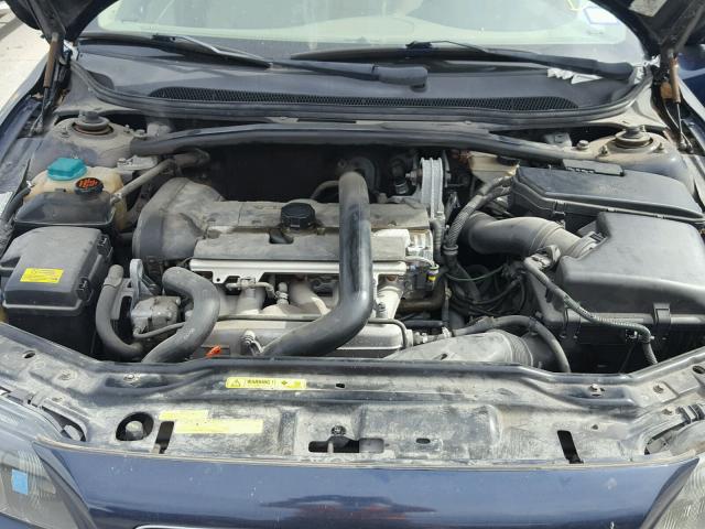 YV1RS58DX22111646 - 2002 VOLVO S60 2.4T BLUE photo 7