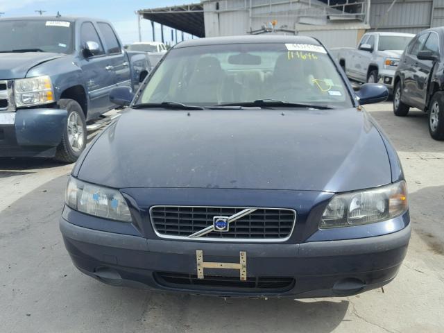 YV1RS58DX22111646 - 2002 VOLVO S60 2.4T BLUE photo 9