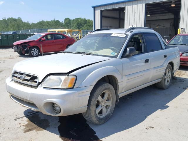 4S4BT62C557104584 - 2005 SUBARU BAJA SPORT SILVER photo 2