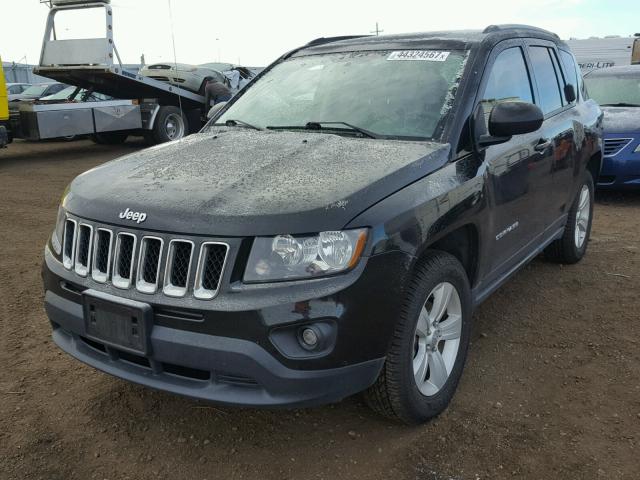 1C4NJDBB2GD508725 - 2016 JEEP COMPASS SP BLACK photo 2