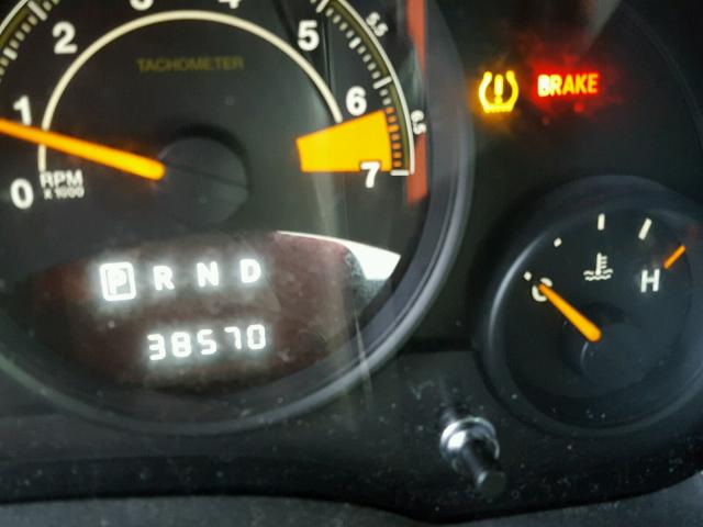 1C4NJDBB2GD508725 - 2016 JEEP COMPASS SP BLACK photo 8