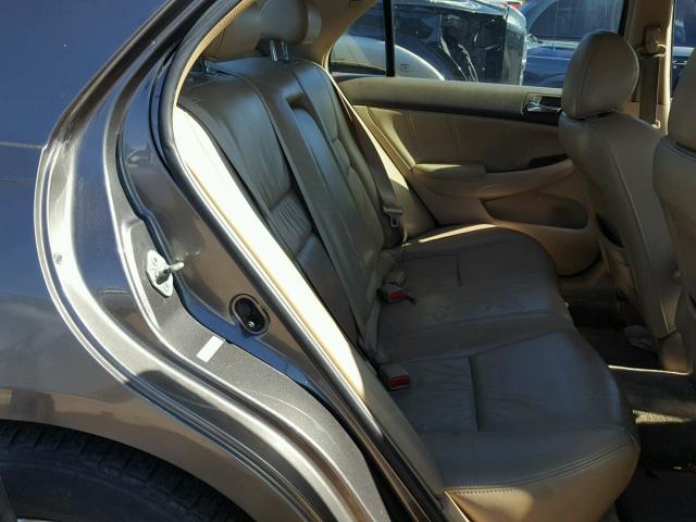 1HGCM66556A008073 - 2006 HONDA ACCORD EX GRAY photo 6