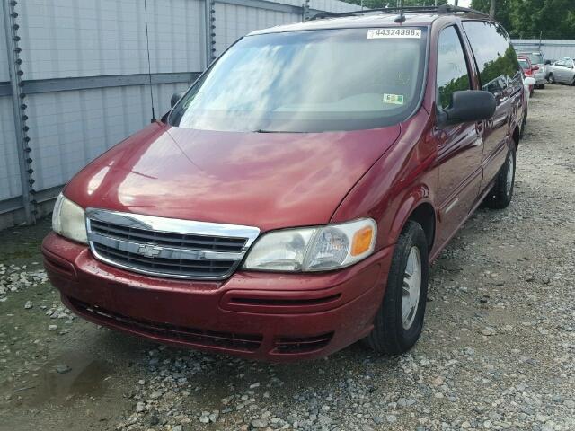 1GNDX13E53D169767 - 2003 CHEVROLET VENTURE LU RED photo 2