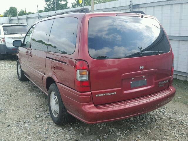 1GNDX13E53D169767 - 2003 CHEVROLET VENTURE LU RED photo 3