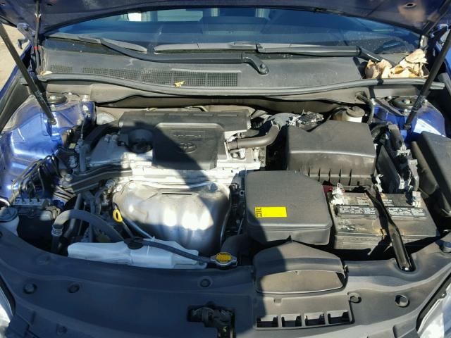 4T1BF1FK9FU969525 - 2015 TOYOTA CAMRY LE 蓝色 照片 7