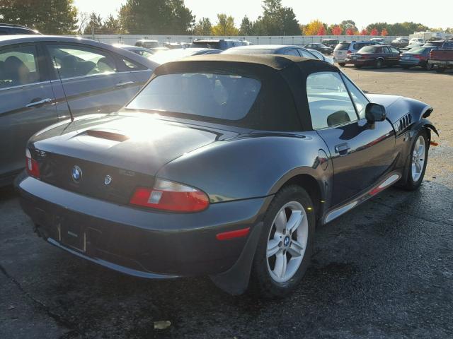 4USCH9341YLF87776 - 2000 BMW Z3 TWO TONE photo 4