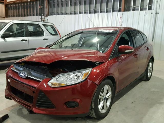 1FADP3K23EL180504 - 2014 FORD FOCUS RED photo 2