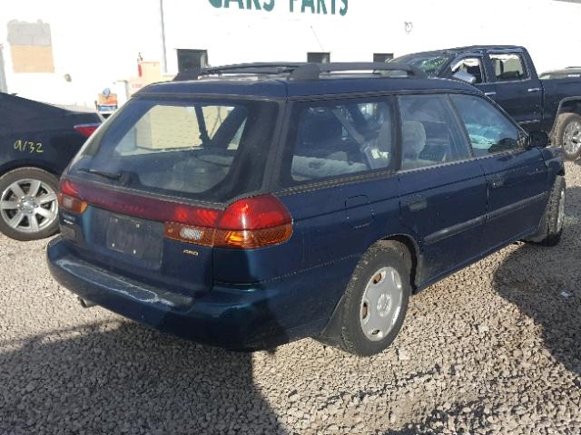 4S3BK4251X6312905 - 1999 SUBARU LEGACY BRI GREEN photo 4