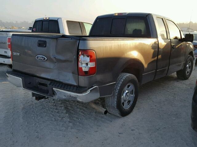 1FTRX12W84NA14179 - 2004 FORD F150 GRAY photo 4