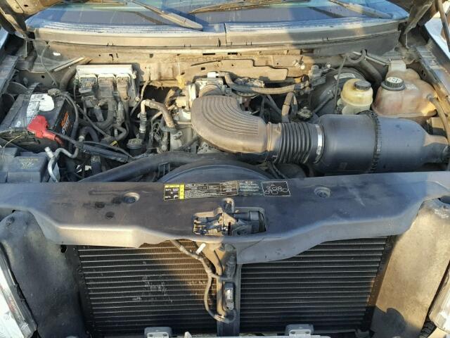 1FTRX12W84NA14179 - 2004 FORD F150 GRAY photo 7