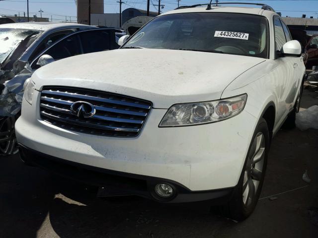 JNRBS08WX3X400834 - 2003 INFINITI FX45 WHITE photo 2