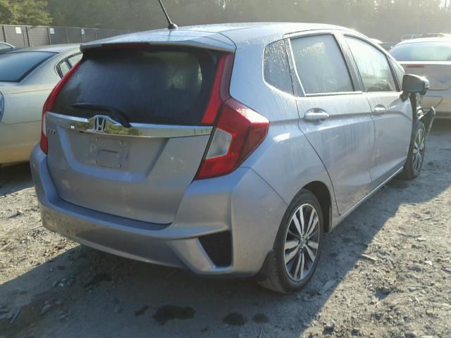 JHMGK5H76HS014930 - 2017 HONDA FIT EX SILVER photo 4