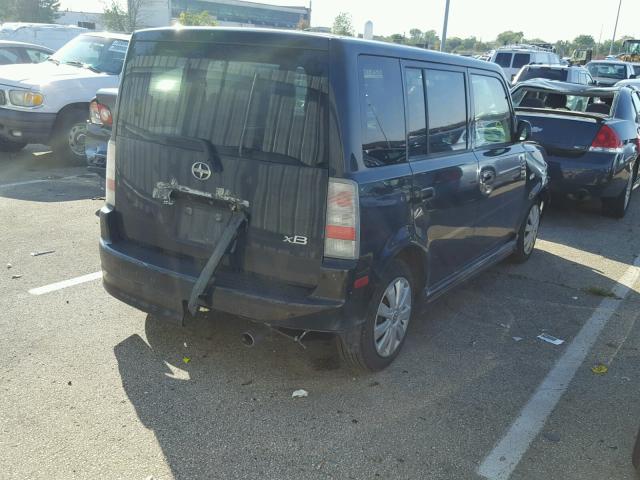 JTLKT324550221235 - 2005 TOYOTA SCION XB 黑色 照片 4