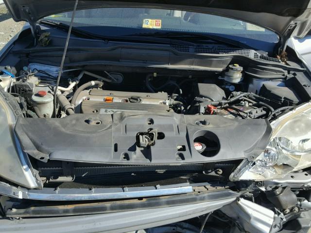 JHLRE48557C117388 - 2007 HONDA CR-V EX SILVER photo 7