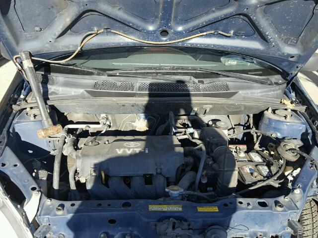 JTDBT123735043657 - 2003 TOYOTA ECHO BLUE photo 7