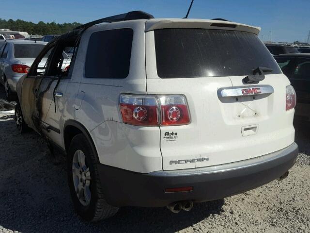 1GKKRNED5BJ277378 - 2011 GMC ACADIA SLE WHITE photo 3