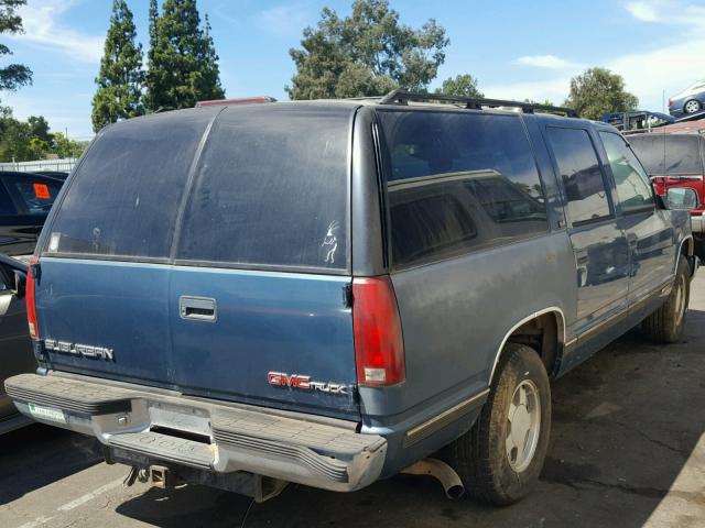 1GKEC16K9RJ765117 - 1994 GMC SUBURBAN C GREEN photo 4