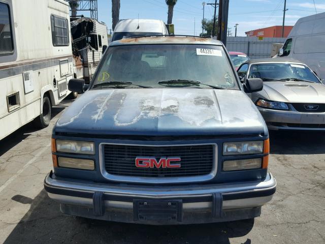 1GKEC16K9RJ765117 - 1994 GMC SUBURBAN C GREEN photo 9