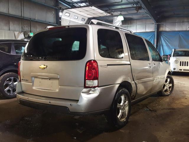1GNDV33L25D245710 - 2005 CHEVROLET UPLANDER L 银色 照片 4