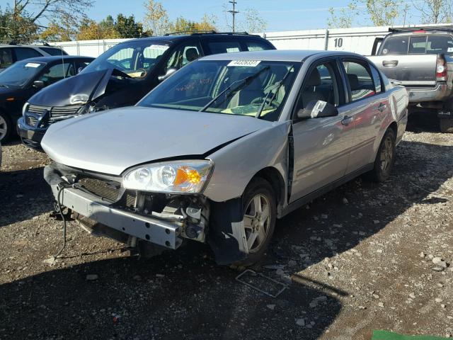 1G1ZT52885F278723 - 2005 CHEVROLET MALIBU LS SILVER photo 2