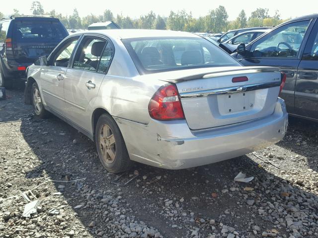 1G1ZT52885F278723 - 2005 CHEVROLET MALIBU LS ვერცხლისფერი ფოტო 3