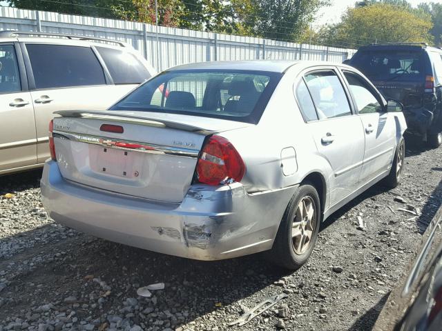 1G1ZT52885F278723 - 2005 CHEVROLET MALIBU LS SILVER photo 4