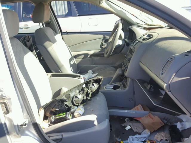 1G1ZT52885F278723 - 2005 CHEVROLET MALIBU LS ვერცხლისფერი ფოტო 5