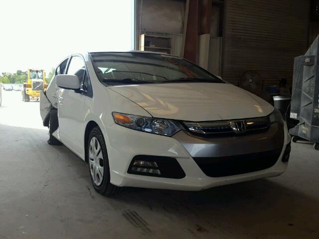 JHMZE2H51ES003262 - 2014 HONDA INSIGHT LX WHITE photo 1