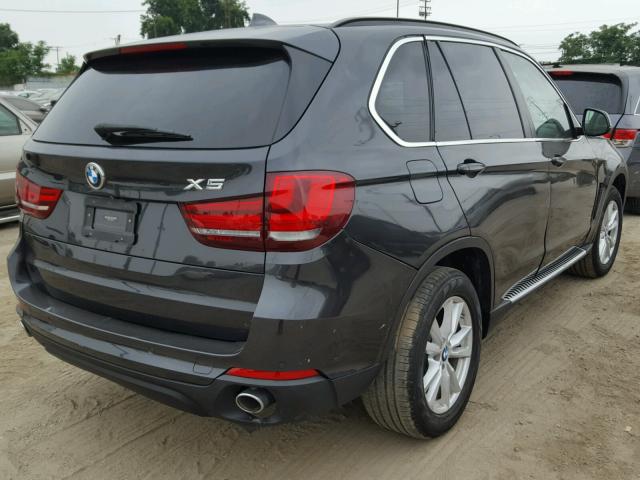 5UXKR2C56F0H35125 - 2015 BMW X5 SDRIVE3 BLACK photo 4