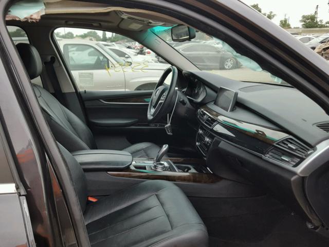 5UXKR2C56F0H35125 - 2015 BMW X5 SDRIVE3 BLACK photo 5