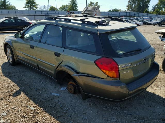 4S4BP61C567340210 - 2006 SUBARU LEGACY OUT GREEN photo 9