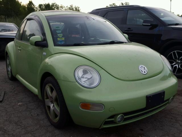 3VWCD21C43M419697 - 2003 VOLKSWAGEN NEW BEETLE 绿色 照片 1
