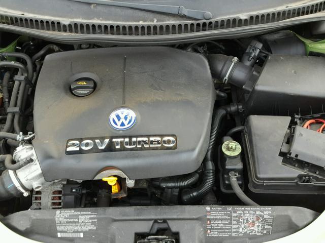 3VWCD21C43M419697 - 2003 VOLKSWAGEN NEW BEETLE 绿色 照片 7