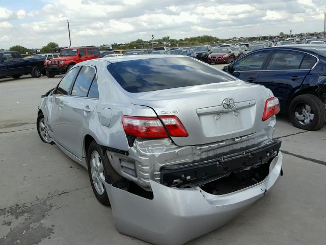 4T1BE46K69U326493 - 2009 TOYOTA CAMRY SILVER photo 3