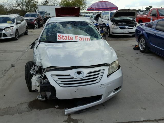 4T1BE46K69U326493 - 2009 TOYOTA CAMRY SILVER photo 9