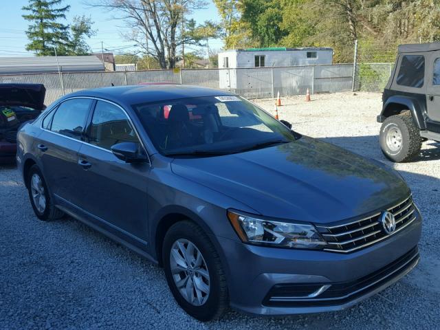 1VWAT7A39GC015759 - 2016 VOLKSWAGEN PASSAT S ნაცრისფერი ფოტო 1