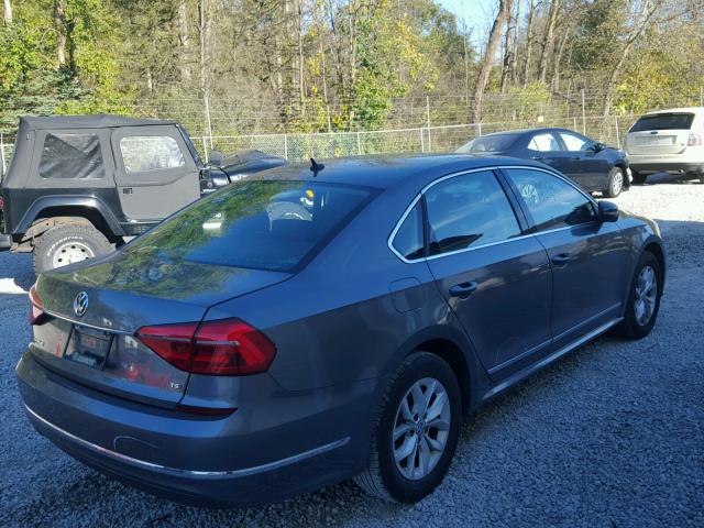 1VWAT7A39GC015759 - 2016 VOLKSWAGEN PASSAT S GRAY photo 4