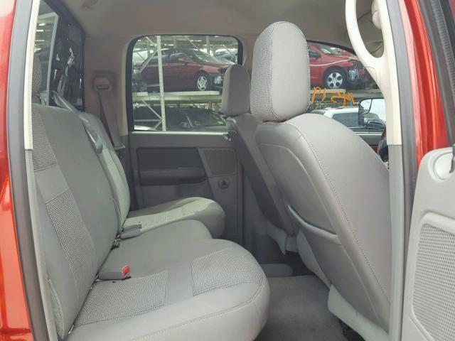 1D7KS28C66J175410 - 2006 DODGE RAM 2500 S მუქწითელი ფოტო 6