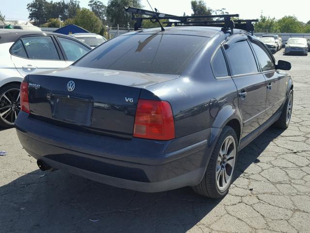 WVWPD63BXXE454143 - 1999 VOLKSWAGEN PASSAT GLX 蓝色 照片 4