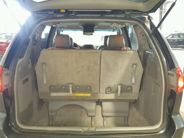 5TDBK22C98S016762 - 2008 TOYOTA SIENNA XLE GRAY photo 9