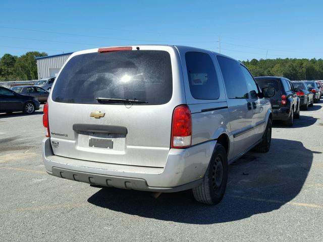 1GNDV23W67D196552 - 2007 CHEVROLET UPLANDER L 银色 照片 4